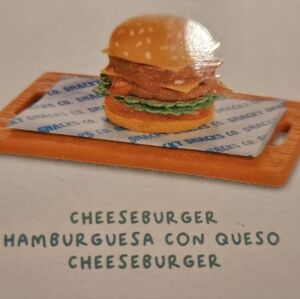 Miniverse cheese burger